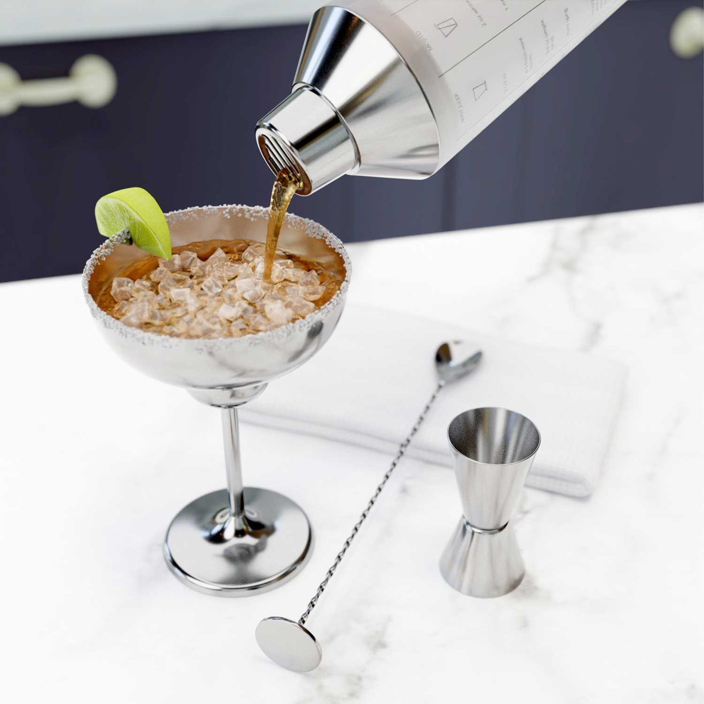 Mixology Shaker Tool Set 5 pc