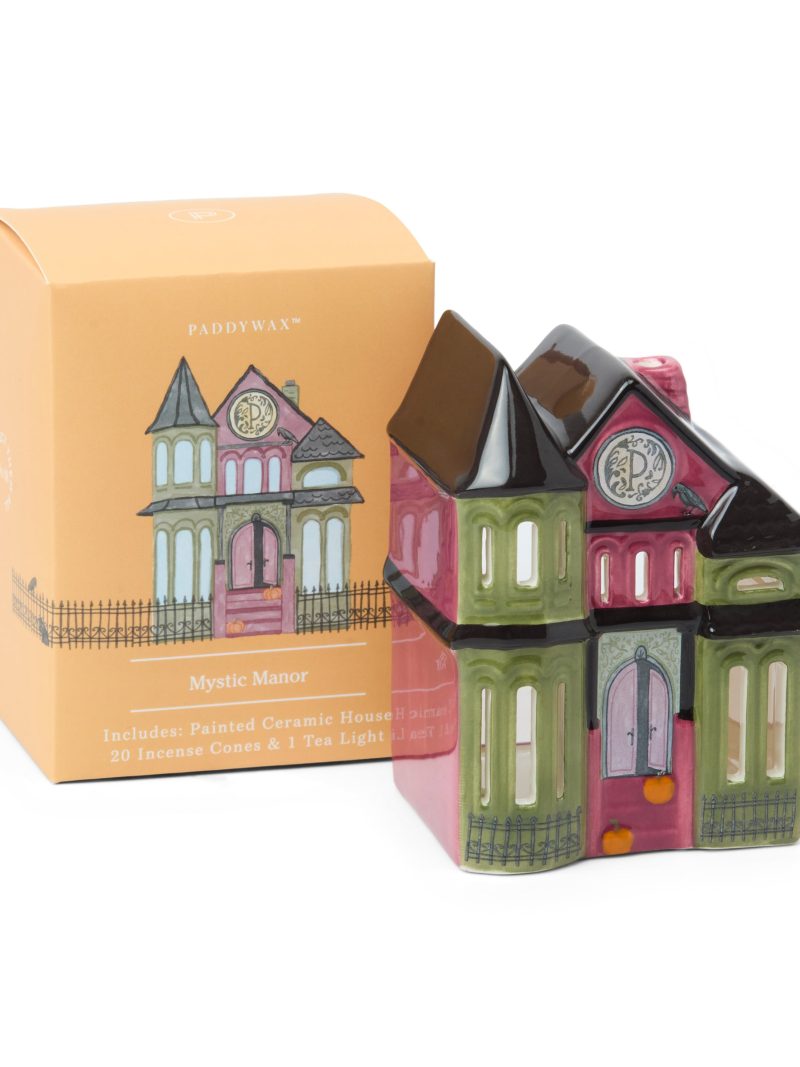 Mystic Manor Incense & Tea Light Holder